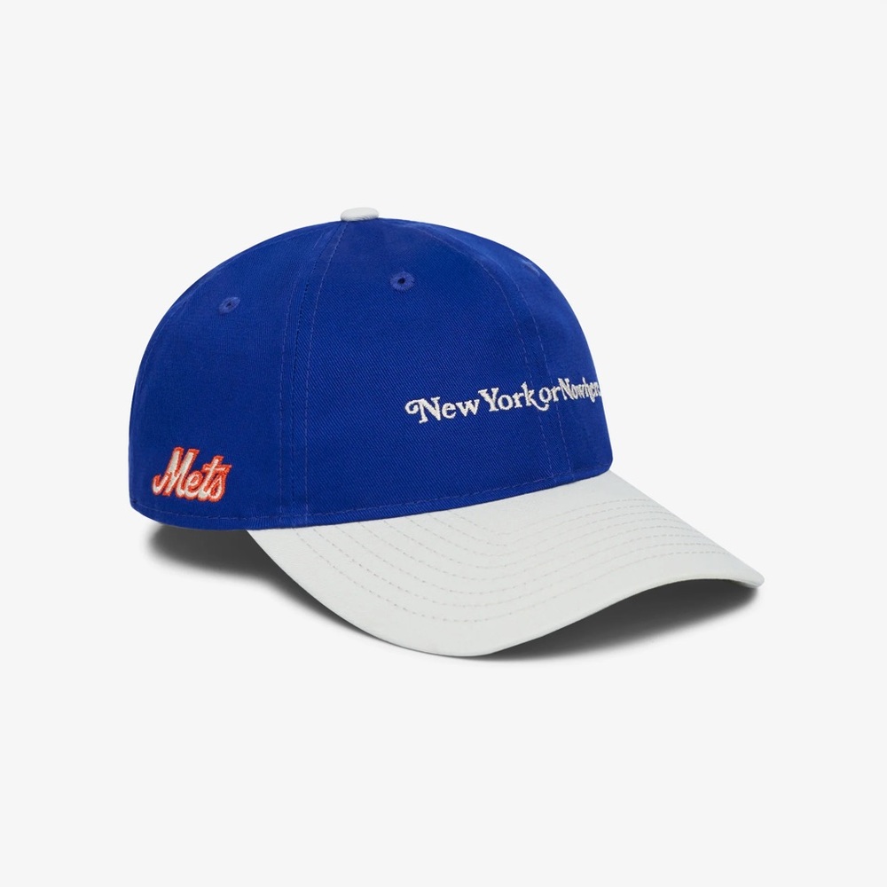 Mets NYON baseball hat (New Era Blue and Gray) New York or Nowhere